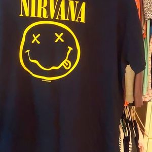 Mens 2XL Nirvana Tee Shirt